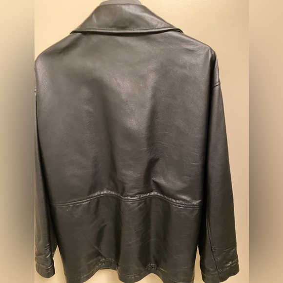 Genuine Black Leather Size M Makita Jacket - Picture 2 of 8